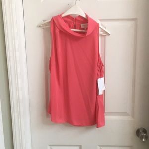 Pink flowy women’s size medium tank top